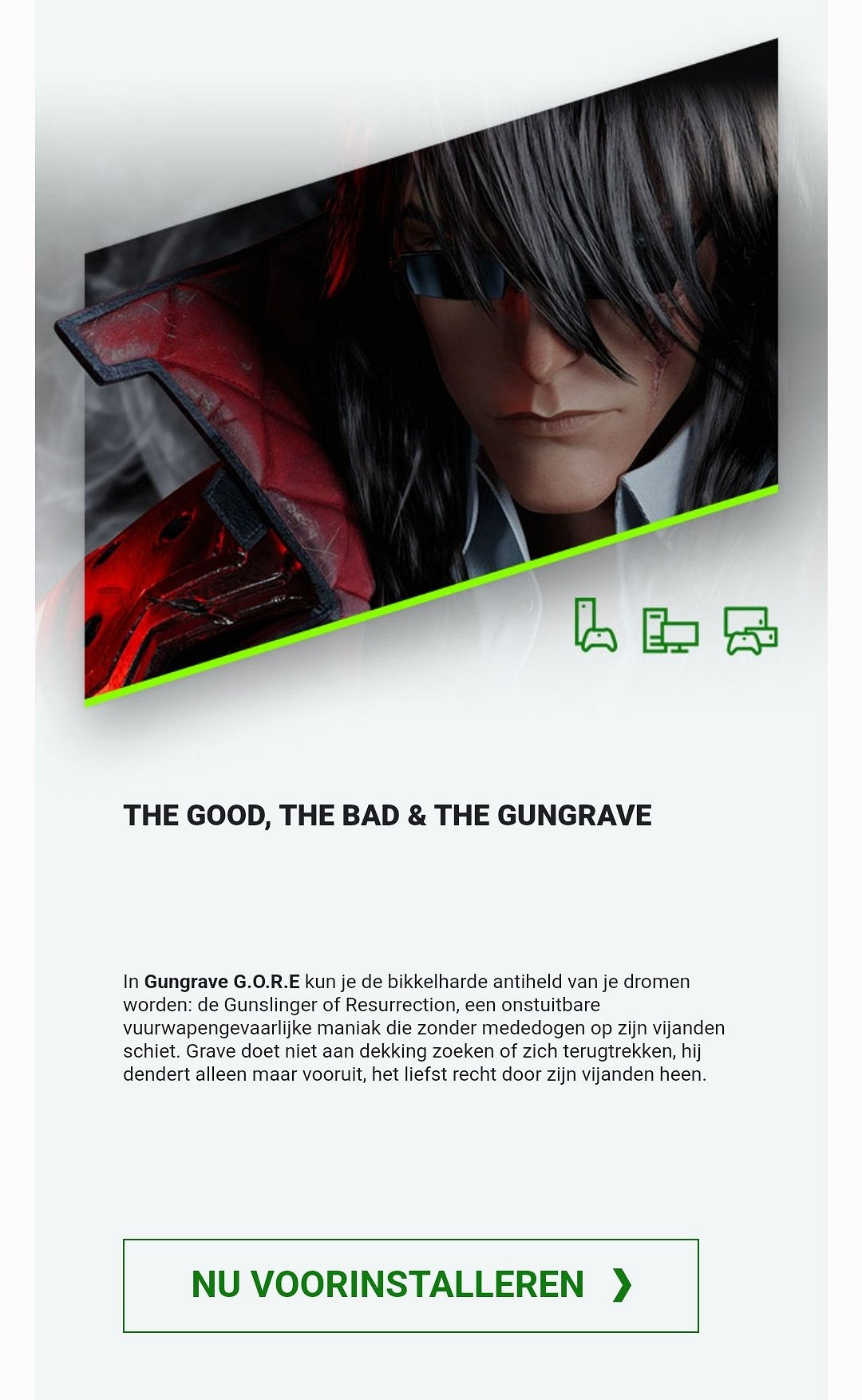 《銃墓G.O.R.E.》將來有可能於發售日當天同步登陸 Xbox Game Pass (XGP) ! 《銃墓G.O.R.E.》將來有可能於發售日當天同步登陸 Xbox Game Pass (XGP) !