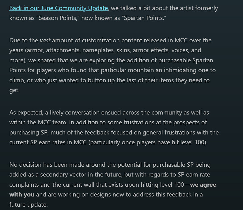 儘管被罵 343仍在考慮為《士官長:合集》添加小額付費 儘管被罵 343仍在考慮為《士官長:合集》添加小額付費