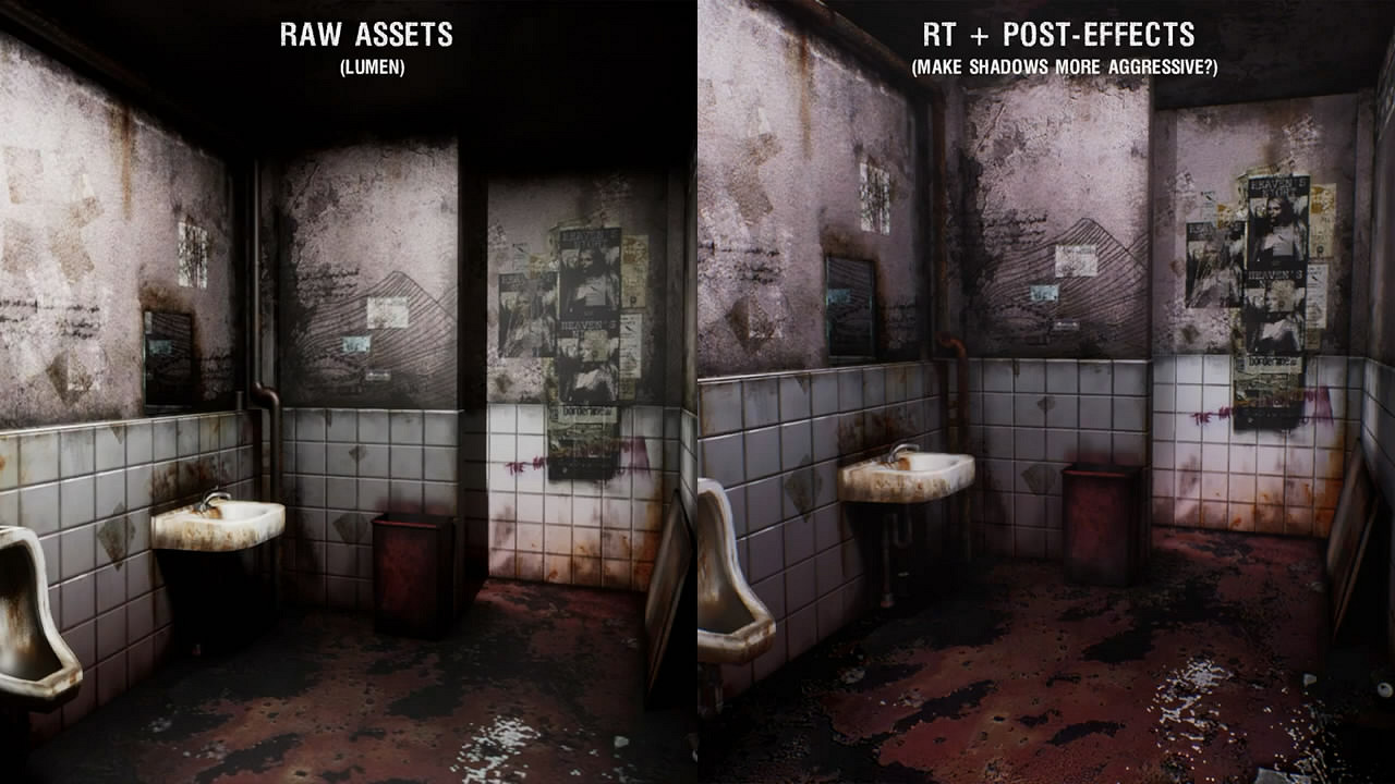 粉絲虛幻5重製《沉默之丘2》:改善紋理貼圖 還有光追哦 粉絲虛幻5重製《沉默之丘2》:改善紋理貼圖 還有光追哦