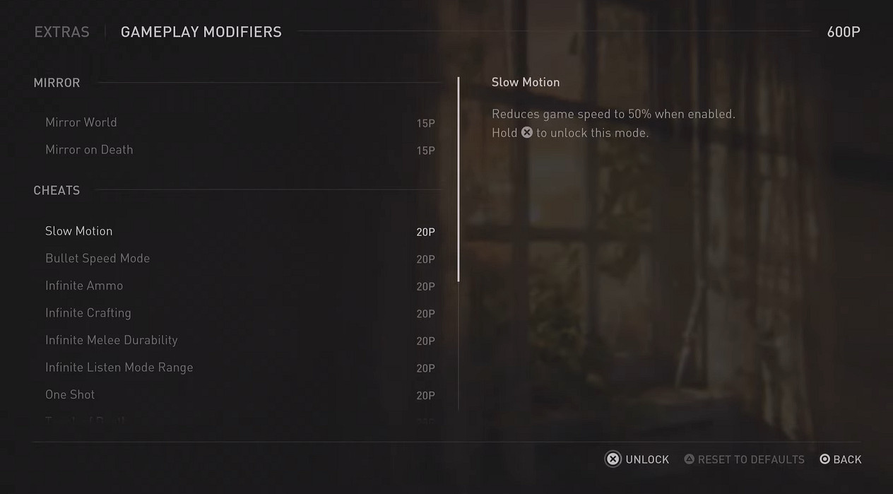 自帶修改器！《最後生還者重製版》所有模型、功能一覽