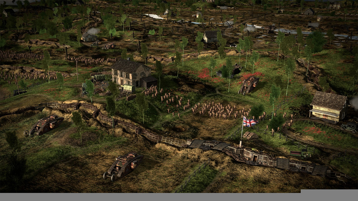 RTS遊戲《世界大戰：西方戰線》公布 2023年發售