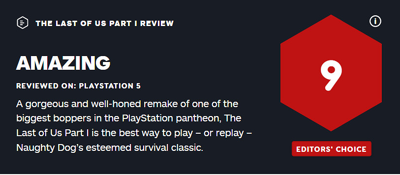 《最後生還者 重製版》全球媒體評分解禁！M站均分89