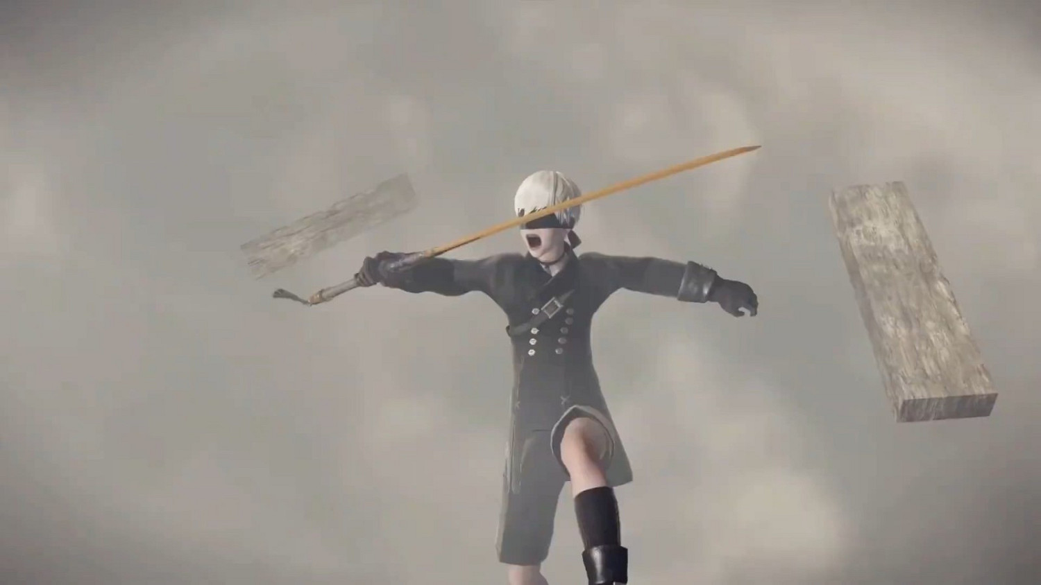 Switch版《尼爾:自動人形》公布角色9S預告 也可戰鬥 Switch版《尼爾:自動人形》公布角色9S預告 也可戰鬥