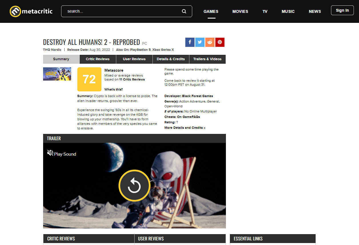 今日發售!《毀滅全人類2》發售預告公布Steam特別好評 今日發售!《毀滅全人類2》發售預告公布Steam特別好評