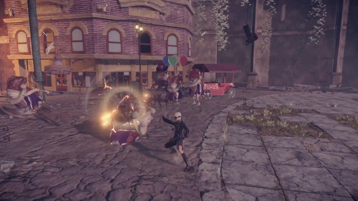 Switch版《尼爾:自動人形》公布角色9S預告 也可戰鬥 Switch版《尼爾:自動人形》公布角色9S預告 也可戰鬥