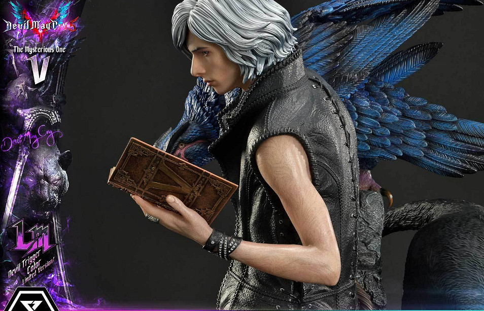 限量200體!P1S推出《鬼泣5》V異色版1/4比例雕像! 限量200體!P1S推出《鬼泣5》V異色版1/4比例雕像!