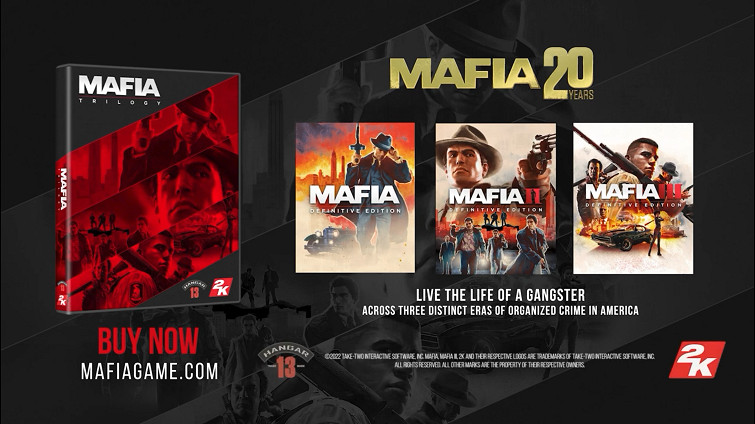 《四海兄弟 三部曲》20周年影片公布 遊戲開啟優惠活動