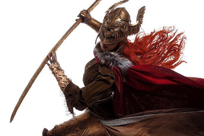 千呼萬喚始出來！俄妹COS《艾爾登法環》女武神二階段！