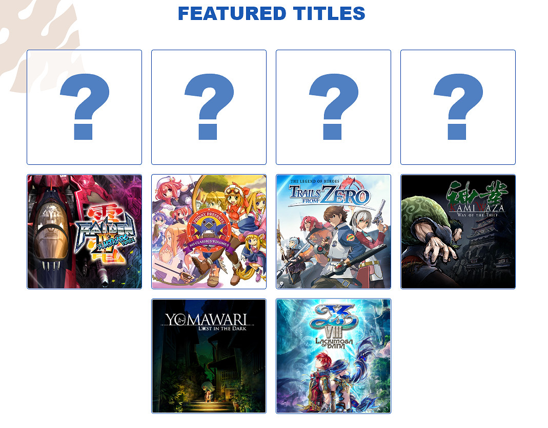 日本一美國發布會9月7日舉行 屆時發表四款新作情報