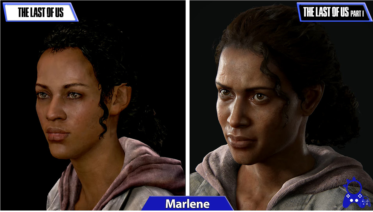 《最後生還者重製版》與原版角色、怪物模型對比 《最後生還者重製版》與原版角色、怪物模型對比