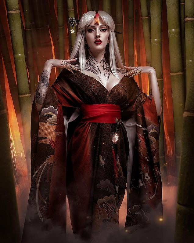 千呼萬喚始出來！俄妹COS《艾爾登法環》女武神二階段！