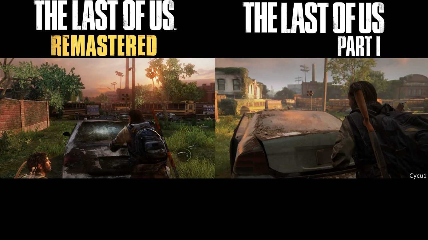 PS5《最後生還者重製版》畫面 VS PS4復刻版遊戲！