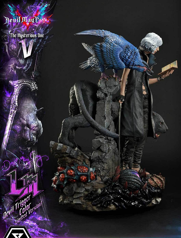 限量200體!P1S推出《鬼泣5》V異色版1/4比例雕像! 限量200體!P1S推出《鬼泣5》V異色版1/4比例雕像!