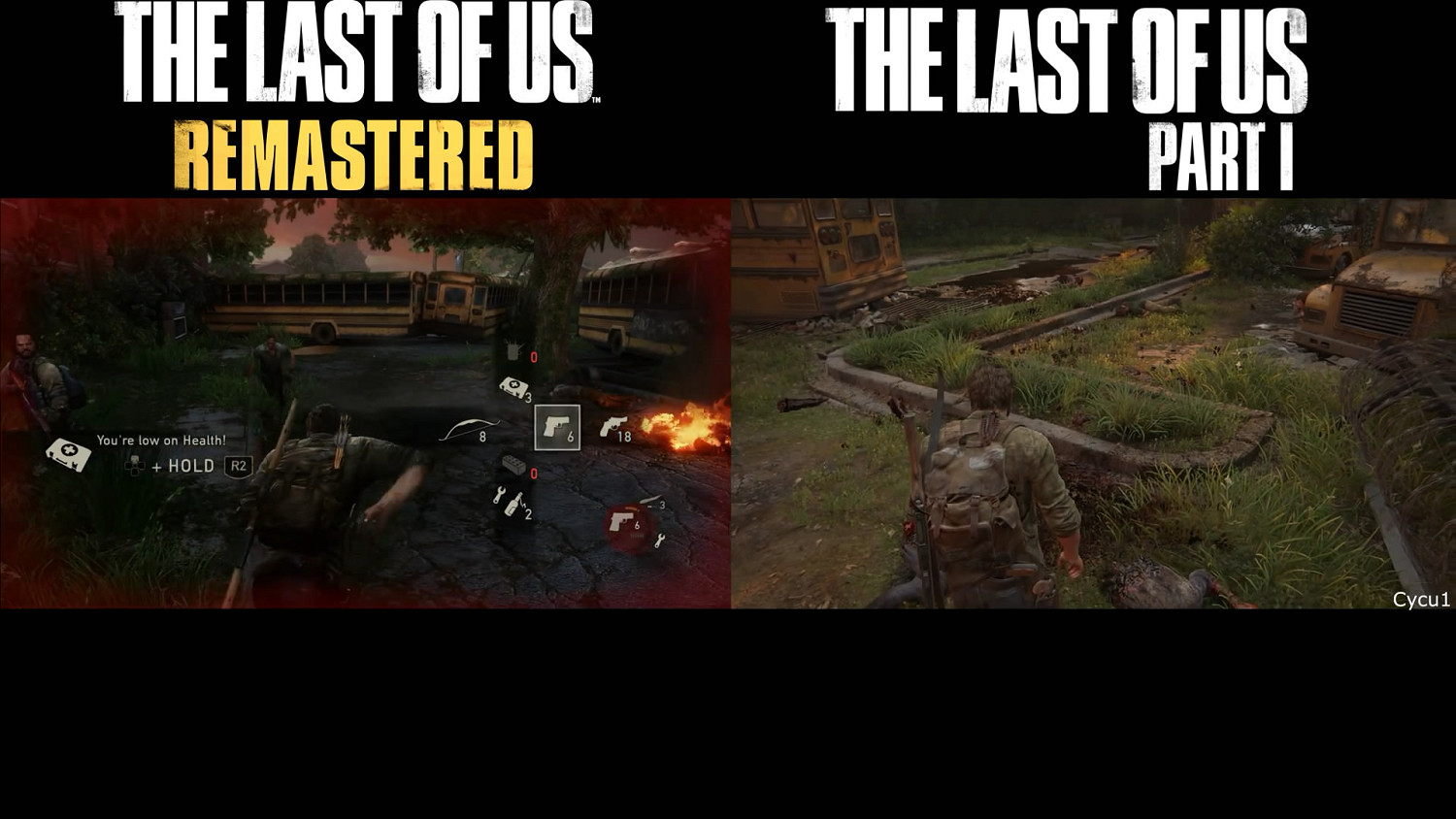 PS5《最後生還者重製版》畫面 VS PS4復刻版遊戲！
