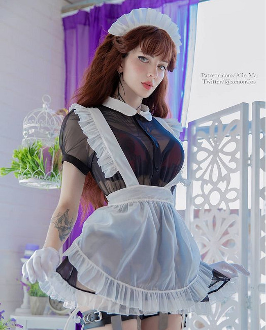 千呼萬喚始出來！俄妹COS《艾爾登法環》女武神二階段！