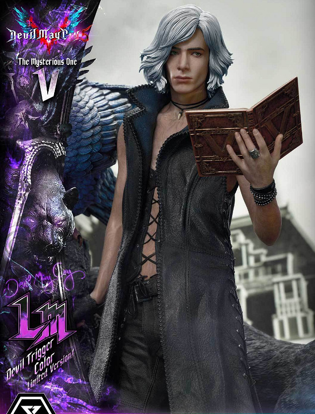 限量200體!P1S推出《鬼泣5》V異色版1/4比例雕像! 限量200體!P1S推出《鬼泣5》V異色版1/4比例雕像!