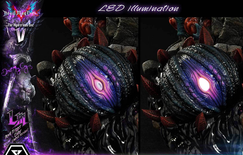 限量200體!P1S推出《鬼泣5》V異色版1/4比例雕像! 限量200體!P1S推出《鬼泣5》V異色版1/4比例雕像!