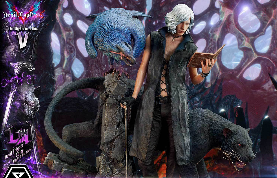 限量200體!P1S推出《鬼泣5》V異色版1/4比例雕像! 限量200體!P1S推出《鬼泣5》V異色版1/4比例雕像!