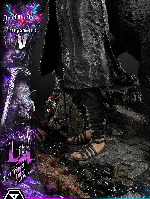 限量200體!P1S推出《鬼泣5》V異色版1/4比例雕像! 限量200體!P1S推出《鬼泣5》V異色版1/4比例雕像!