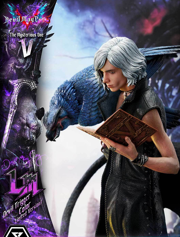 限量200體!P1S推出《鬼泣5》V異色版1/4比例雕像! 限量200體!P1S推出《鬼泣5》V異色版1/4比例雕像!