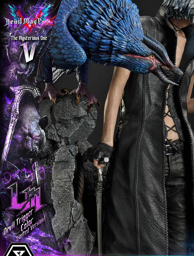 限量200體!P1S推出《鬼泣5》V異色版1/4比例雕像! 限量200體!P1S推出《鬼泣5》V異色版1/4比例雕像!