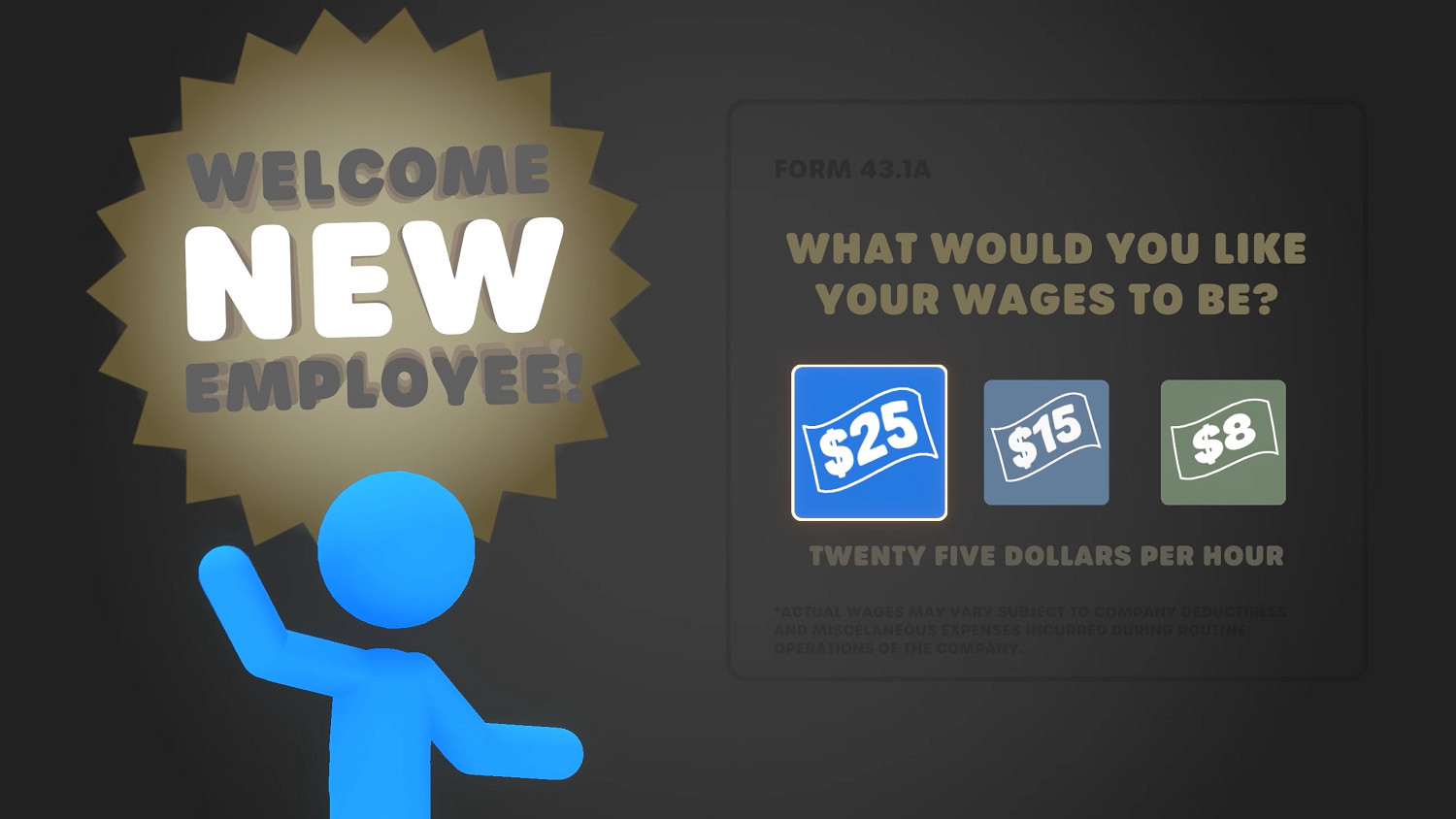 打工人的逆襲！在《打工火柴人》裡向企業系統發起挑戰