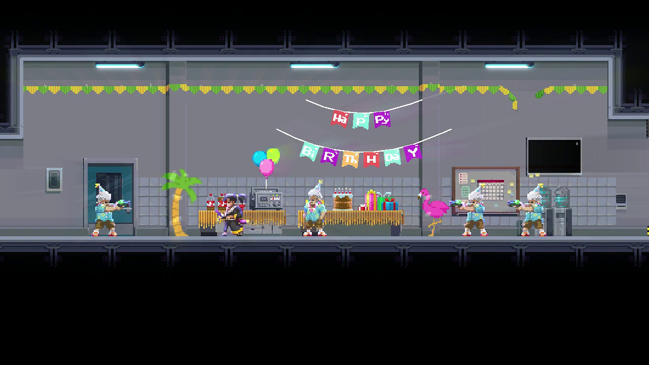 橫板動作遊戲《武士刀零》DLC首發實機遊玩展示