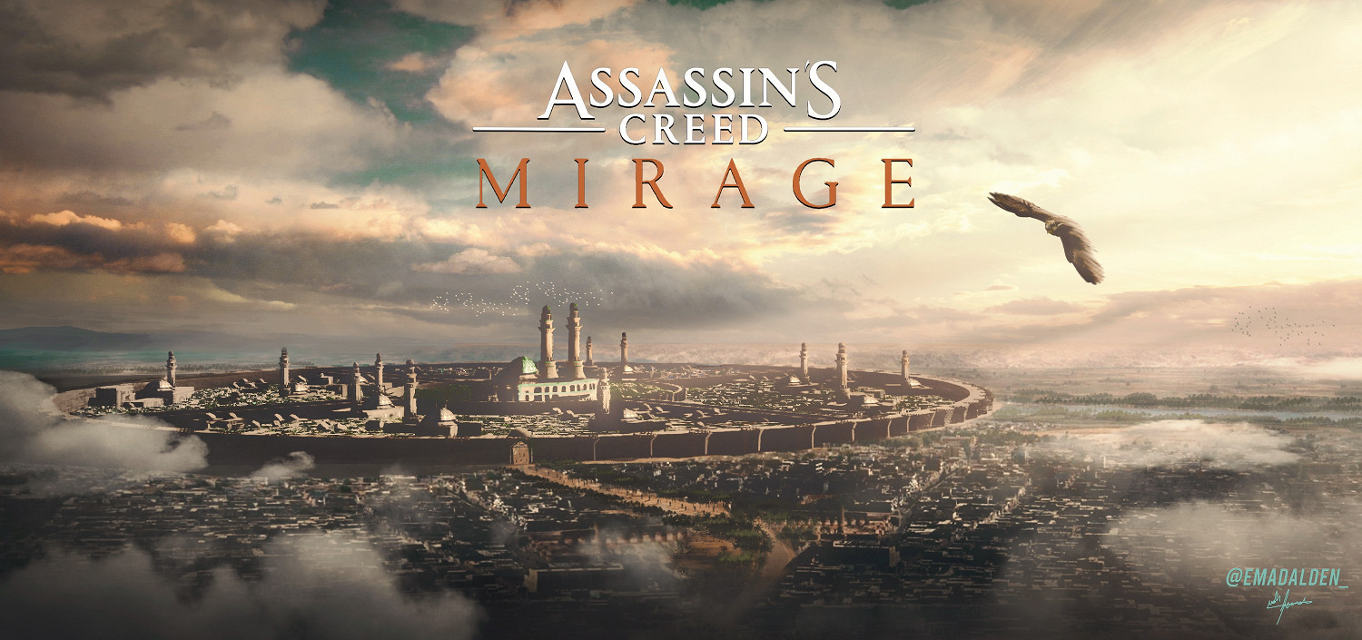 是心目中的巴格達城!玩家自製《刺客教條幻景》概念圖 是心目中的巴格達城!玩家自製《刺客教條幻景》概念圖