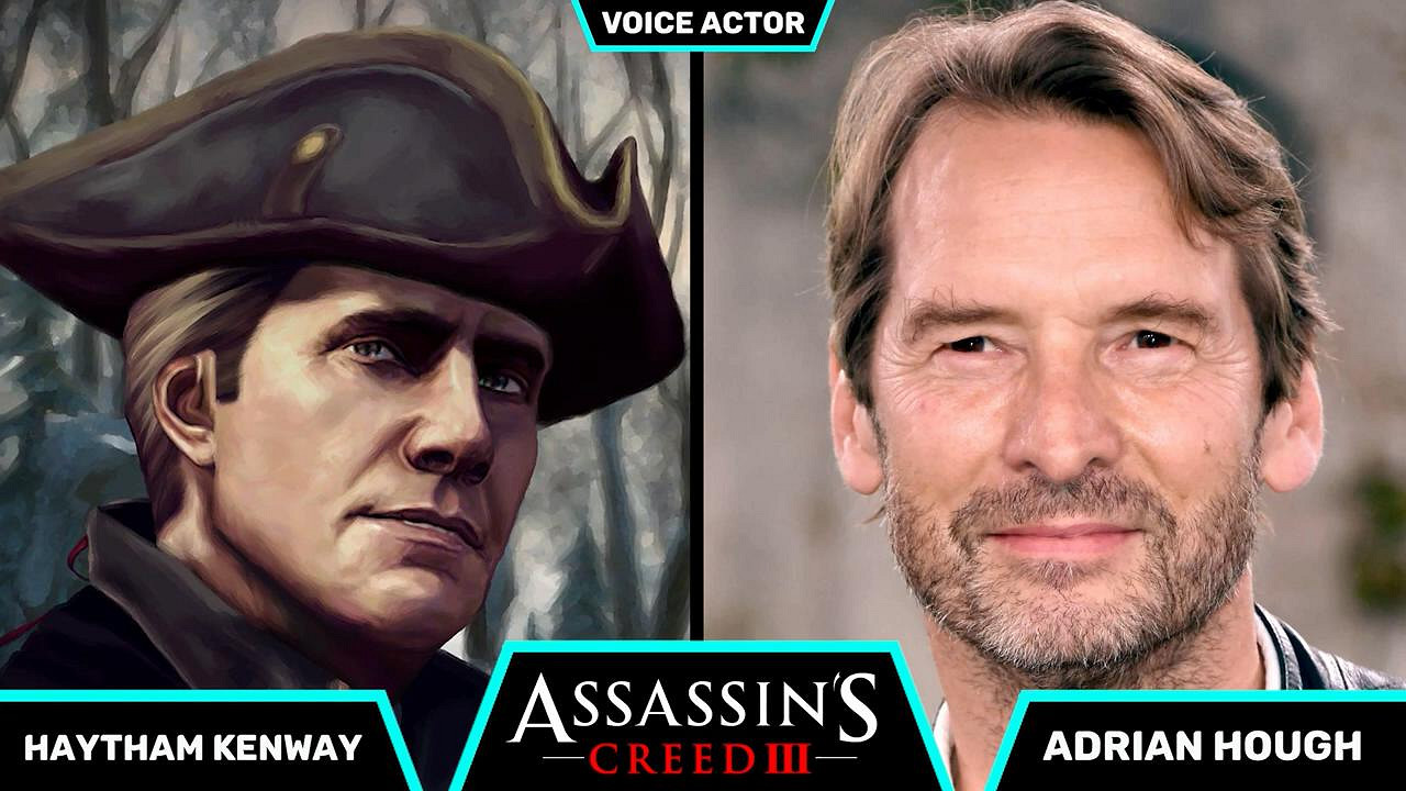 《刺客教條》系列2007-2023全主角與臉模/配音演員對比 《刺客教條》系列2007-2023全主角與臉模/配音演員對比