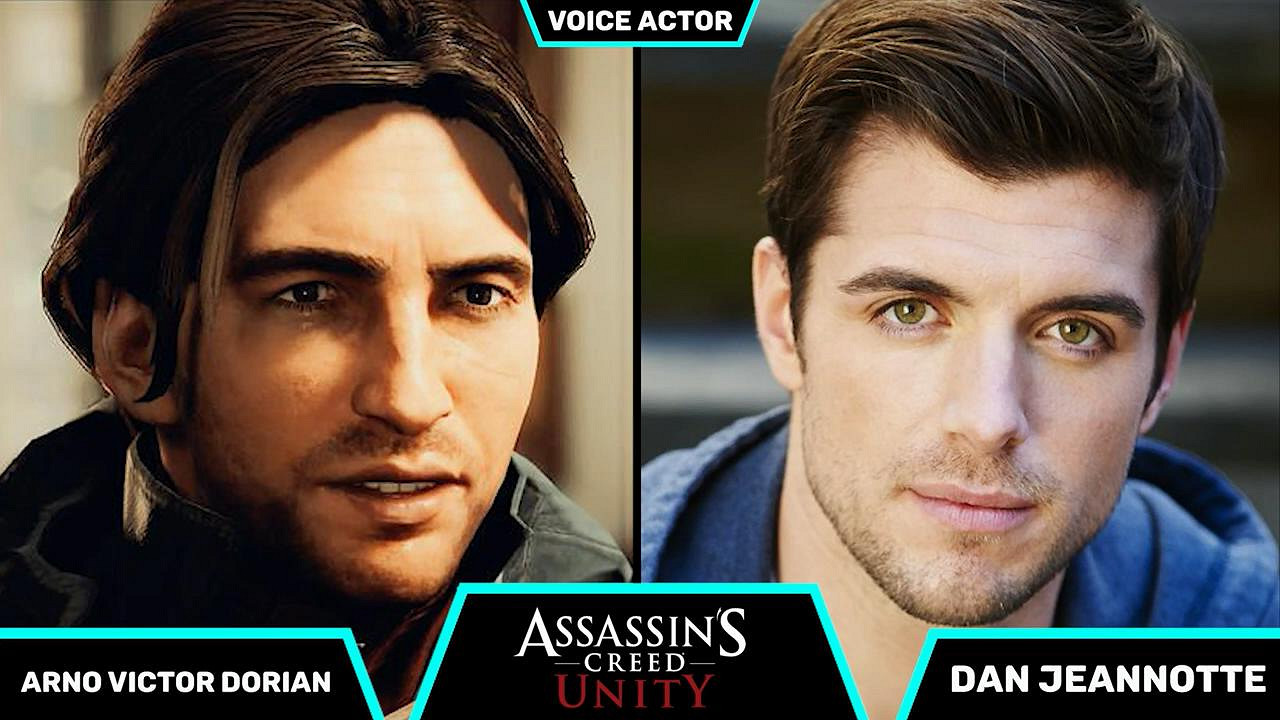 《刺客教條》系列2007-2023全主角與臉模/配音演員對比 《刺客教條》系列2007-2023全主角與臉模/配音演員對比