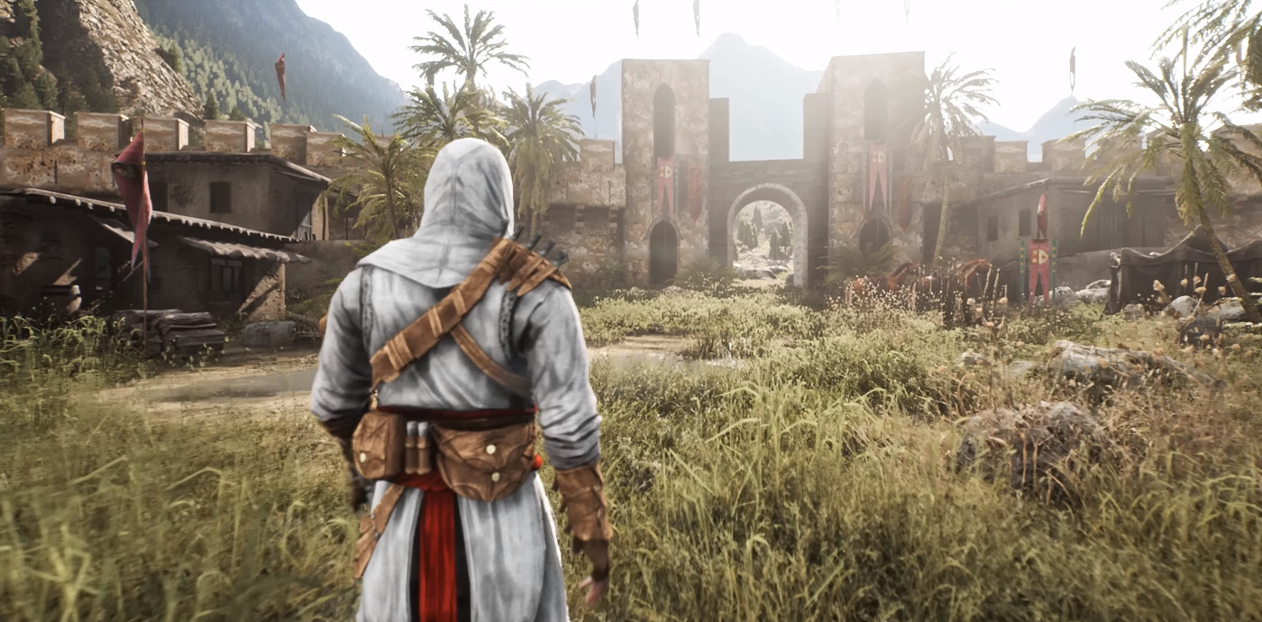 虛幻5重製《刺客教條1》概念預告：感受耶路撒冷的魅力