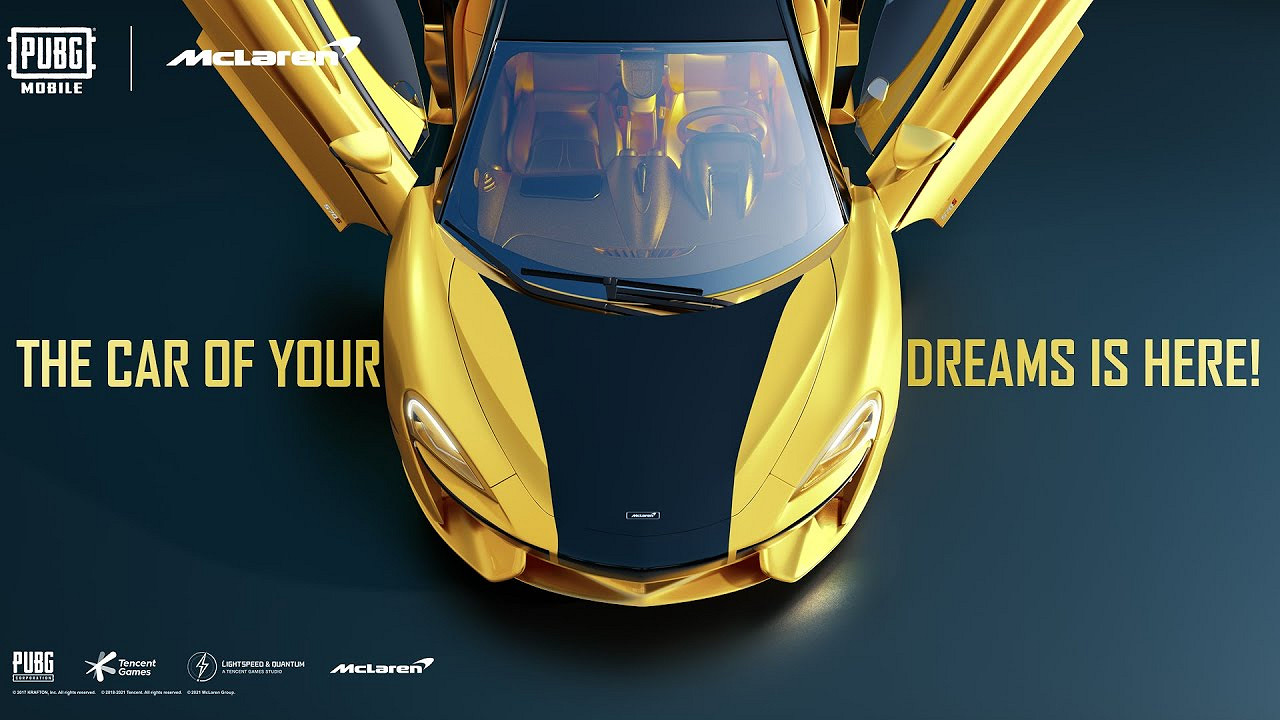 《絕地求生》連動跑車廠商邁凱倫:為遊戲帶來新車 《絕地求生》連動跑車廠商邁凱倫:為遊戲帶來新車