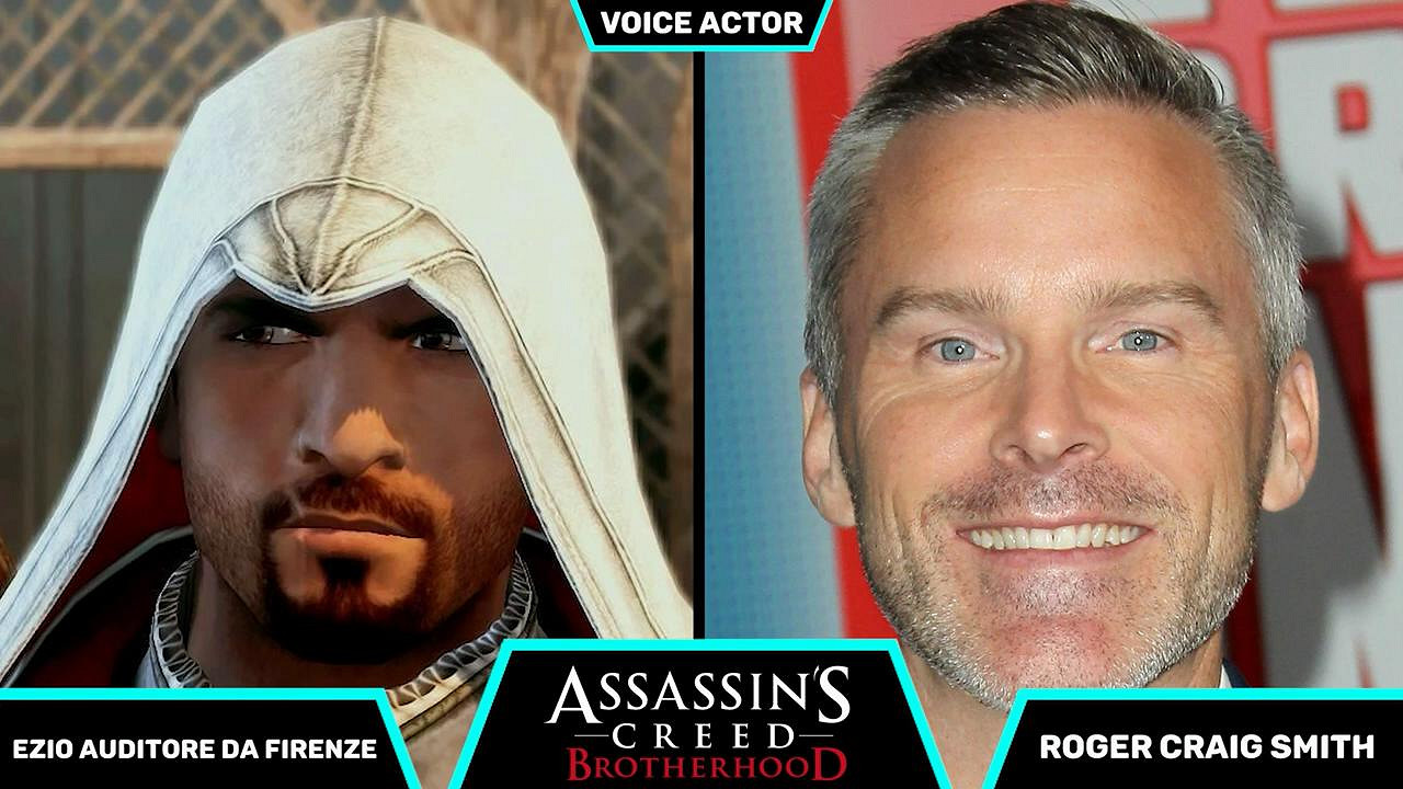 《刺客教條》系列2007-2023全主角與臉模/配音演員對比 《刺客教條》系列2007-2023全主角與臉模/配音演員對比