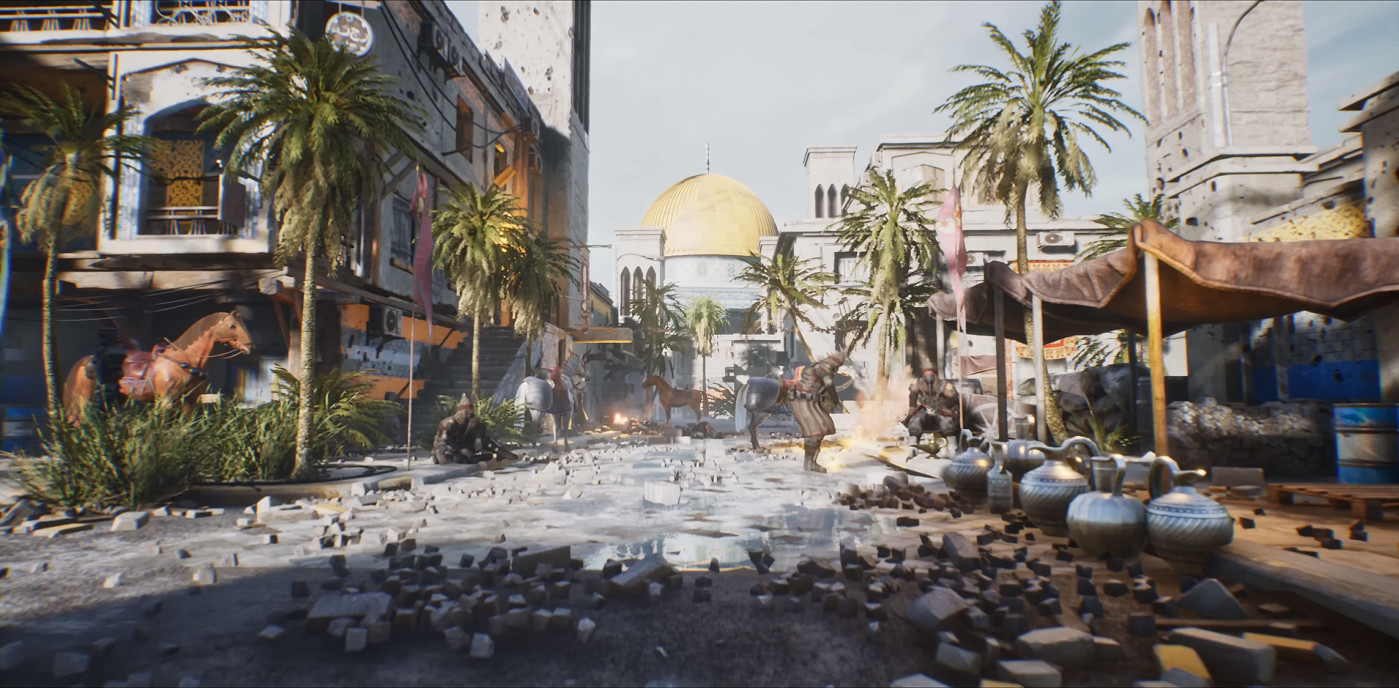 虛幻5重製《刺客教條1》概念預告：感受耶路撒冷的魅力