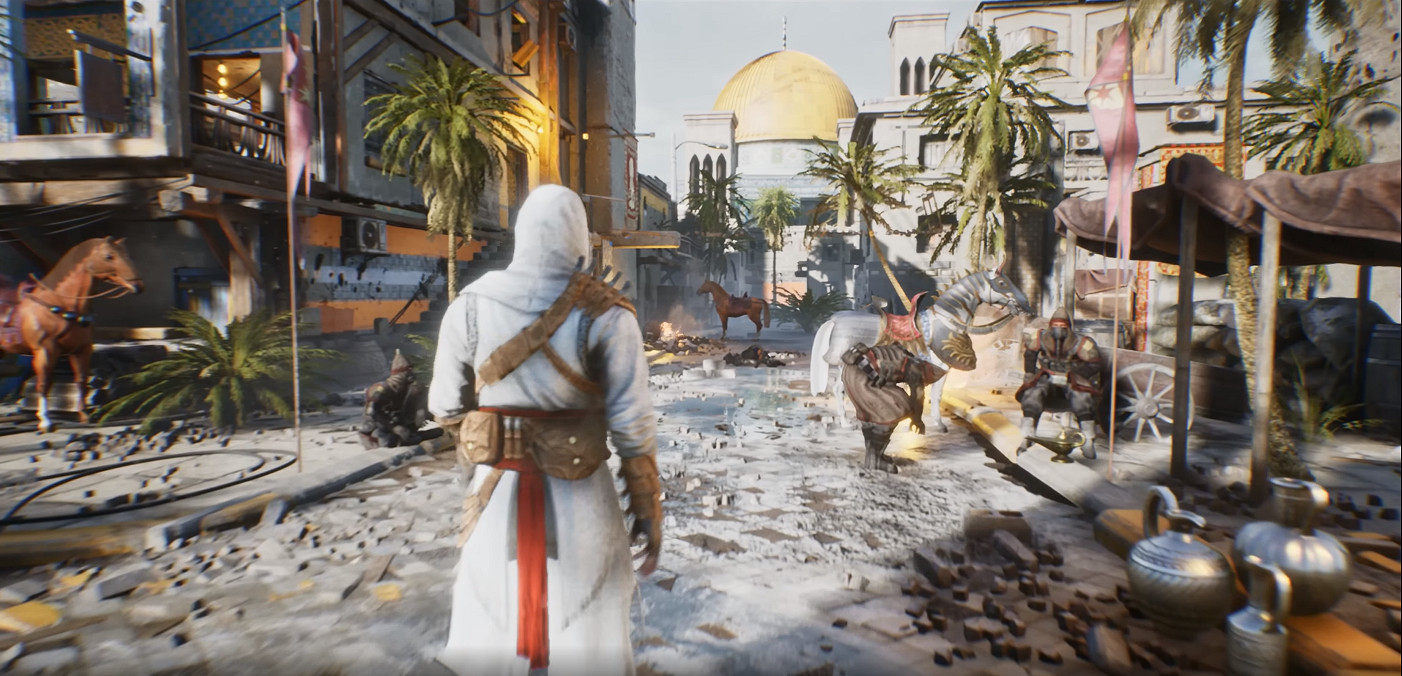 虛幻5重製《刺客教條1》概念預告：感受耶路撒冷的魅力