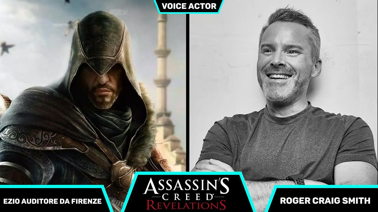 《刺客教條》系列2007-2023全主角與臉模/配音演員對比 《刺客教條》系列2007-2023全主角與臉模/配音演員對比