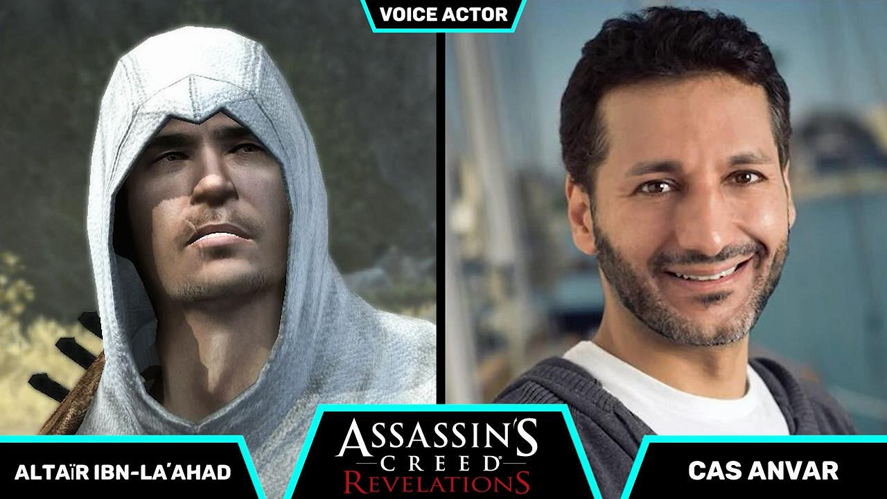 《刺客教條》系列2007-2023全主角與臉模/配音演員對比 《刺客教條》系列2007-2023全主角與臉模/配音演員對比