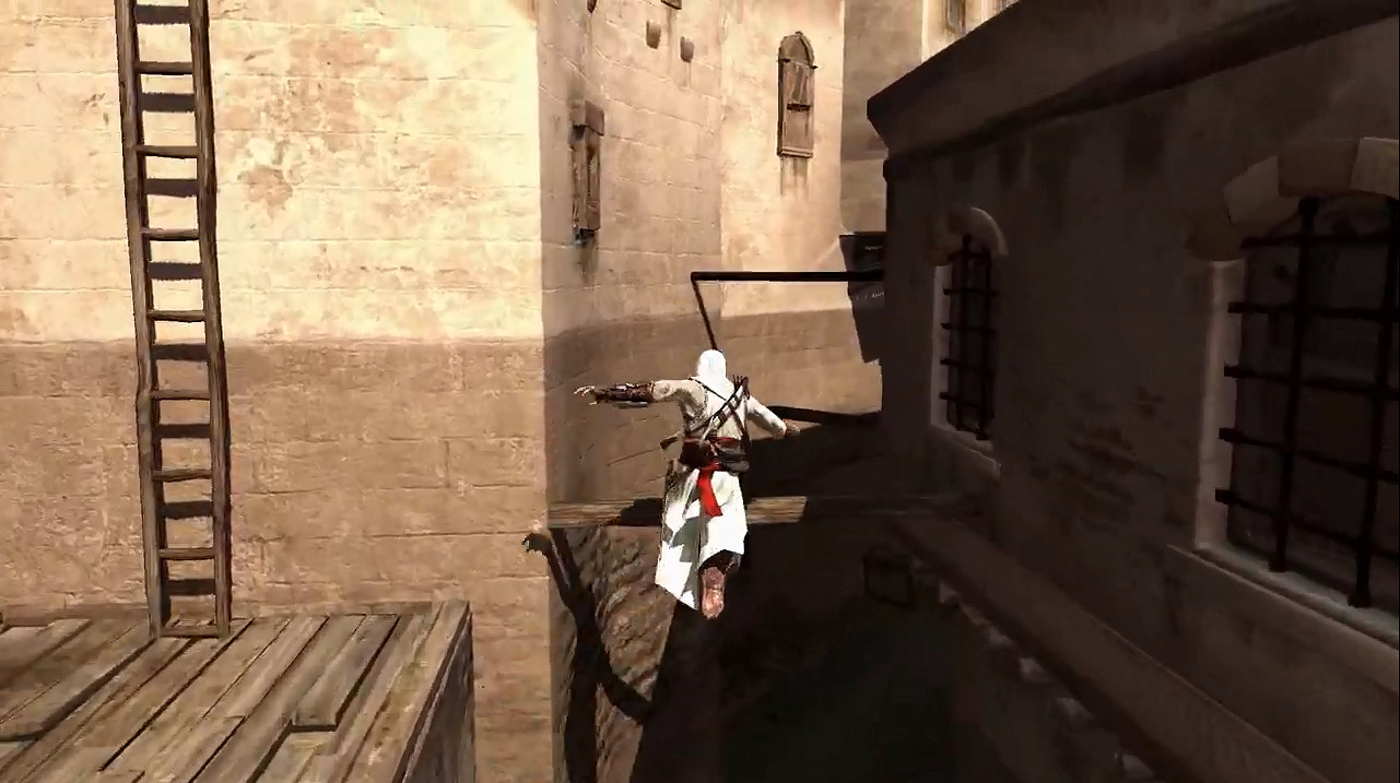 《刺客教條1》跑酷有多優秀？神話三部曲都得甘拜下風