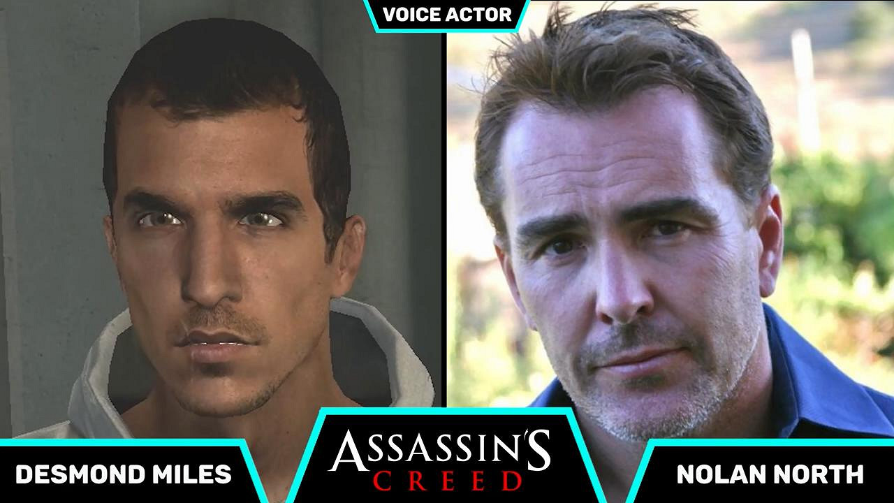 《刺客教條》系列2007-2023全主角與臉模/配音演員對比 《刺客教條》系列2007-2023全主角與臉模/配音演員對比