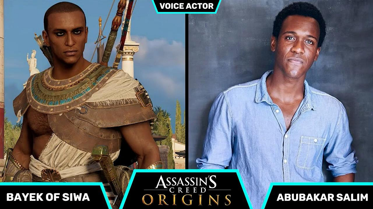 《刺客教條》系列2007-2023全主角與臉模/配音演員對比 《刺客教條》系列2007-2023全主角與臉模/配音演員對比