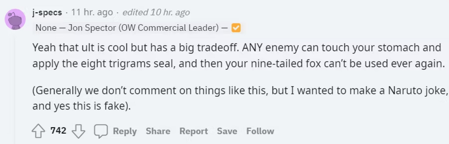 你這也太假了!暴雪回應《鬥陣特攻》歸來新英雄泄露 你這也太假了!暴雪回應《鬥陣特攻》歸來新英雄泄露