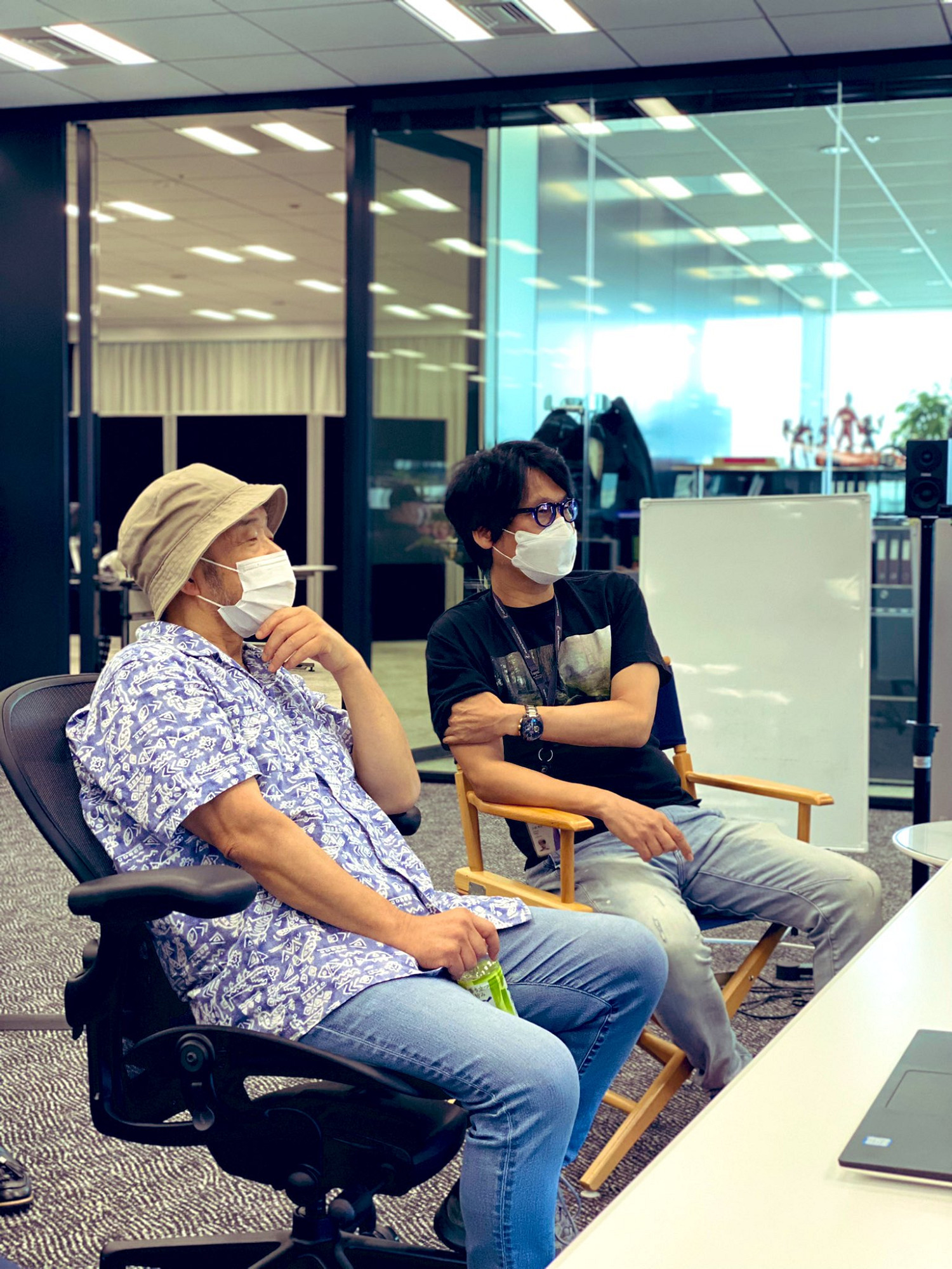 小島秀夫曬與《攻殼機動隊》導演押井守合照 並對其進行3D掃描 小島秀夫曬與《攻殼機動隊》導演押井守合照 並對其進行3D掃描