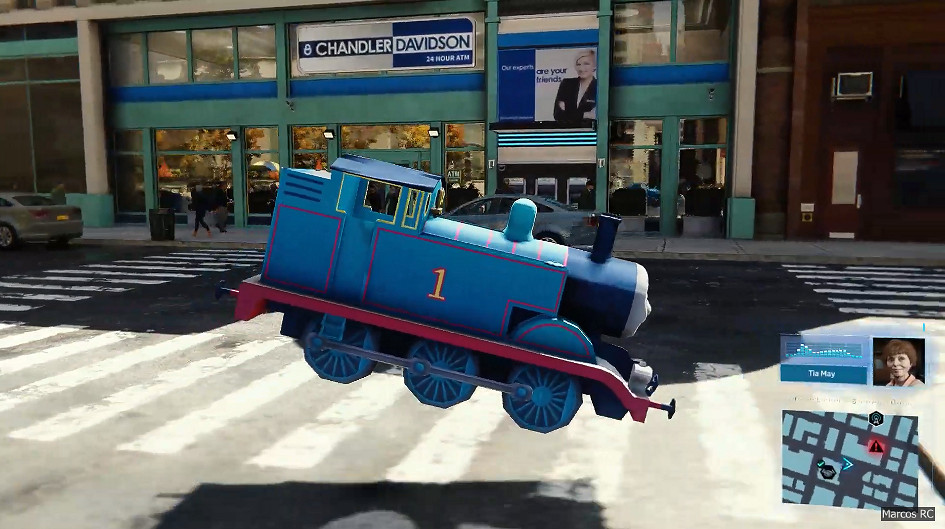 湯瑪士小火車入侵《漫威蜘蛛人》！這MOD太魔性了！