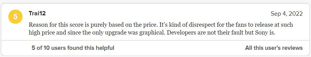 明明可以搶錢 卻把復刻叫重製?《美末重製版》差評如潮