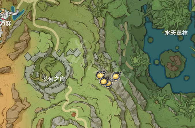 《原神》月蓮位置分布圖 須彌月蓮在哪裡採集? 《原神》月蓮位置分布圖 須彌月蓮在哪裡採集?