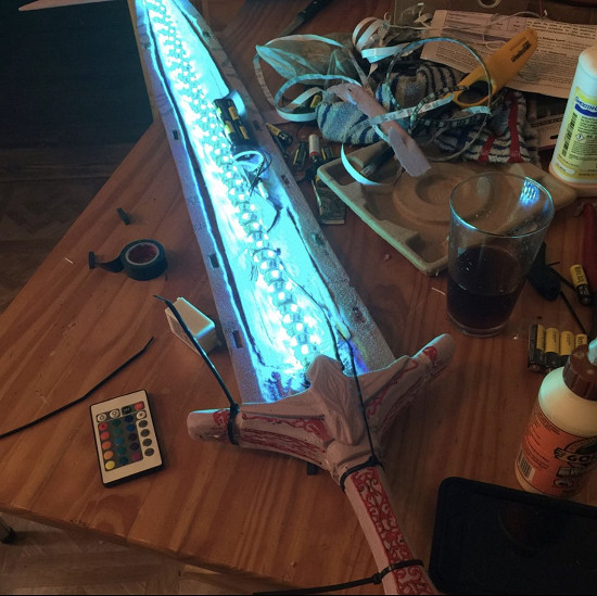 推特玩家完美還原《血源詛咒》路德維希月光大劍! 推特玩家完美還原《血源詛咒》路德維希月光大劍!