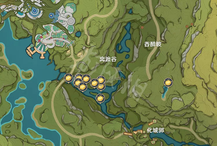 《原神》月蓮位置分布圖 須彌月蓮在哪裡採集? 《原神》月蓮位置分布圖 須彌月蓮在哪裡採集?