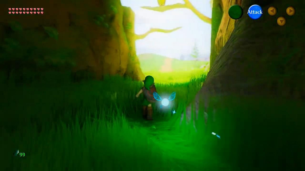 虛幻5重製《薩爾達：時之笛》新展示 平原美景展示