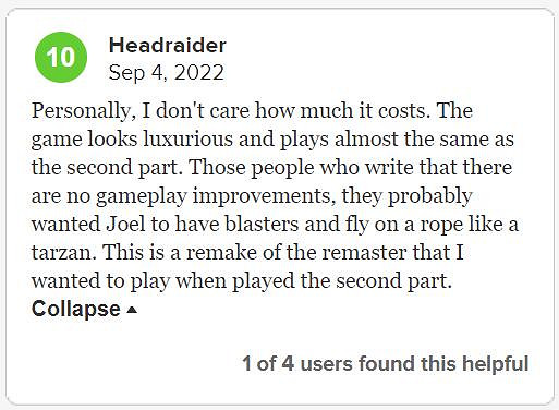 明明可以搶錢 卻把復刻叫重製?《美末重製版》差評如潮