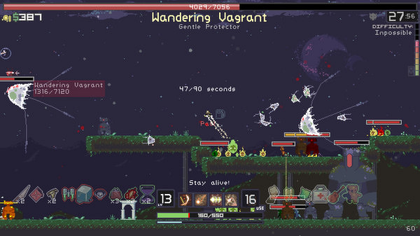 《雨中冒險》遊戲截圖一覽：像素風類類Rogue探險遊戲